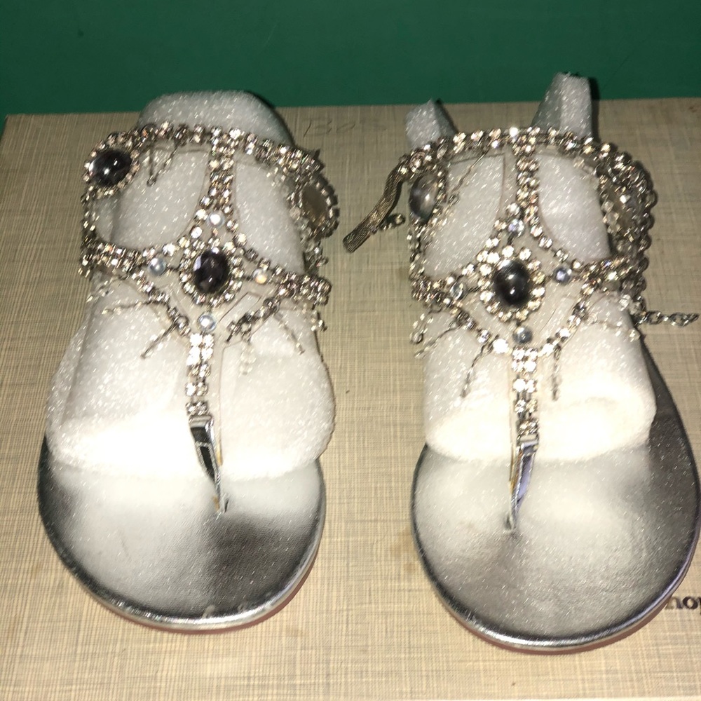 Jeweled sandals